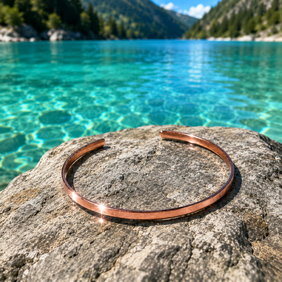 Pulsera Vena 100% cobre (unisex) ajustable