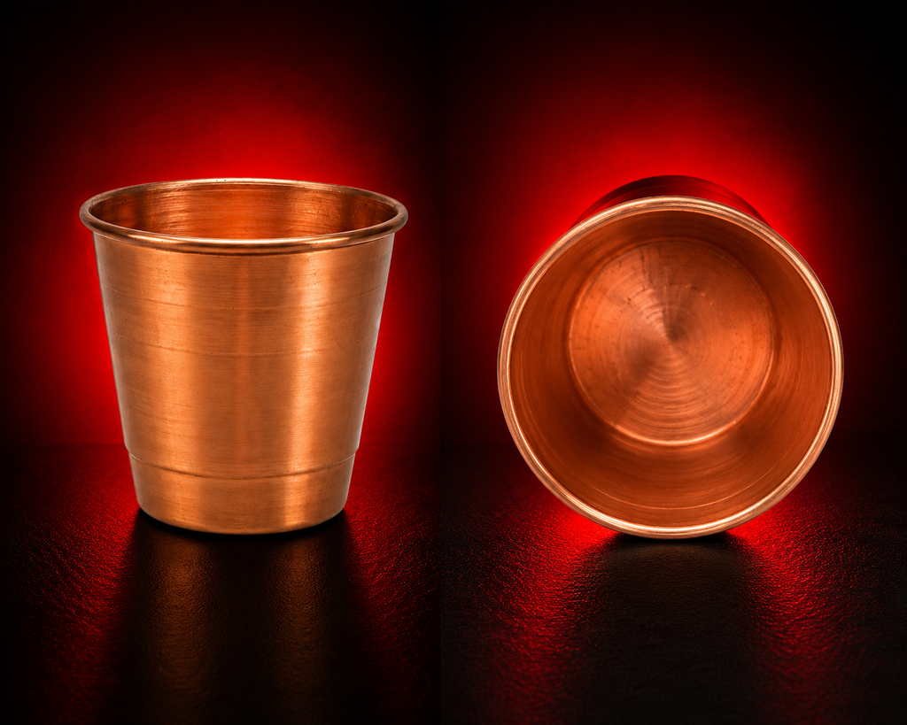vaso 100% de cobre puro 250ml